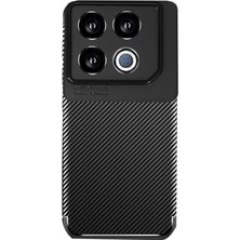 Alkar Ticaret Infinix Gt 20 Pro Kılıf Auto Focus Karbon Kapak - Siyah