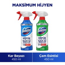 Domestos Köpük Gücü Çamaşır Suyu Çam Esintisi 450ML Domestos Köpük Gücü Çamaşır Suyu Kar Beyazı 450ML