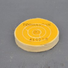 Torna Türk 4X60 - 4 Inç Sarı Polisaj Keçesi (70 Mm) Extra Shine