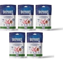 Bosphorus Kuzu Etli Kemik Şekline Köpek Ödül Maması 80 G x 5 Adet