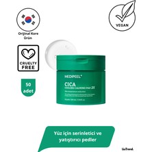 Medipeel Medıpeel Cica Cooling Calming Pad 2x, (50 Adet) Yüz Için Serinletici ve Yatıştırıcı Pedler