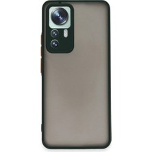 Alkar Ticaret Xiaomi Mi 12T Pro Kılıf Montreal Silikon Kapak - Yeşil