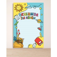 heptex Okulumda Ilk Günüm Hatıra Fotoğraf Panosu Branda 150X200