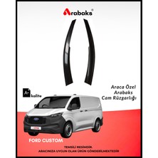 Arabaks Ford Custom Cam Rüzgarlığı 2'li Takım (Mugen Tip, Dayanıklı Malzeme, Kolay Montaj)
