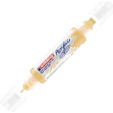 Edding Akrilik Kalem 3D Double Liner Pastel Sarı 915 (5 Li Paket)