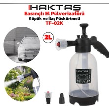 Haktaş 2lt Ilaçlama, Oto Köpük Pompası Çift Başlık