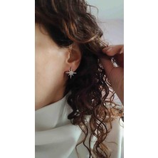 To Be Reborn Çelik Kutup Yıldızı Küpe