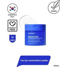 Medipeel Medıpeel Mooltox Glow Moisturizing Pad 2x, (50 Adet) Yüz Için Nemlendirici Pedler
