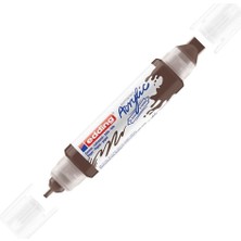 Edding Akrilik Kalem 3D Double Liner Çikolata Kahvesi 907 (5 Li Paket)