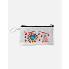 heptex 23 Nisan Temalı Özel Tasarım Bez Kalemlik 5 Adet