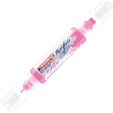 Edding Akrilik Kalem 3D Double Liner Fosforlu Pembe 069 (5 Li Paket)