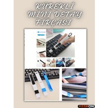 Keskon Mini Detay Temizlik Fırçası Kürekli(1 Adet) | Dar Alan Temizleme Aparatı | Çok Amaçlı Temizlik