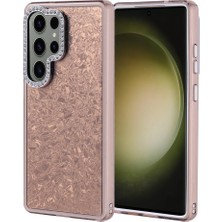Cepustik Telefon Aksesuarları Galaxy S25 Ultra Kılıf Taşlı Tasarımlı Kapi Kılıf
