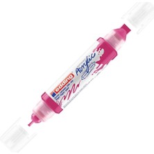 Edding Akrilik Kalem 3D Double Liner Telemagenta 909 (5 Li Paket)