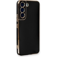 Alkar Ticaret Samsung Galaxy S22 Plus Kılıf Volet Silikon - Siyah