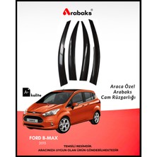 Arabaks Ford B-Max 2013 Cam Rüzgarlığı 4’lü Takım Dayanıklı Malzeme Kolay Montaj ile Uyumlu