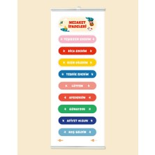 heptex Nezaket Ifadeleri Panosu Çıtalı Branda Baskı