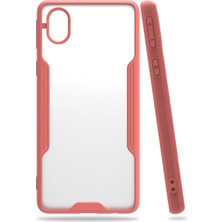 Alkar Ticaret Samsung Galaxy A01 Core Kılıf Platin Silikon - Pembe