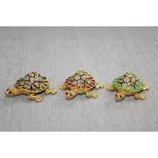 Nuveden Swaroski Minik Kaplumbağa Figürü ALK3867