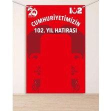 heptex 29 Ekim Cumhuriyet Bayramı Hatıra Fotoğraf Panosu 100X150