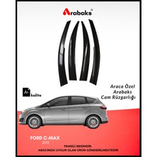 Arabaks 2013 Ford C-Max İçin Dayanıklı Malzemeden Üretilmiş Kolay Montaj Cam Rüzgarlığı Seti