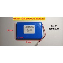 Ucuzcu Market Uydu Yön Bulucu Batarya (7.4V 4000 Mah)