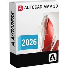 Autodesk AutoCAD Map 3D 2026 (Windows) - 1 Pc 1 Yıl Serial + Product Key