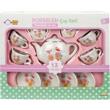 Nuveden 1501 Porselen Çay Seti 13 Parça -Sunman