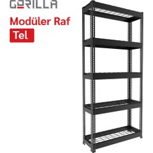 Gorilla Modüler Raf / Tel / Antrasit
