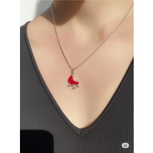 Famemus Accessory Zirkon Taşlı Sonsuzluk Melek Kanatlı Çelik Kolye – Kadınlara Özel Şık ve Anlamlı Aksesuar