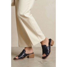 Mammamia Kadın Deri Terlik D26YT-1630