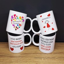 Nuveden Öğretmenler Gününe Özel Baskılı Kupa Bardak