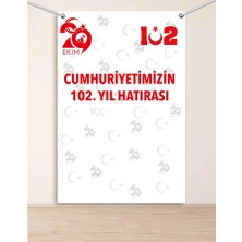 heptex 29 Ekim Cumhuriyet Bayramı Hatıra Fotoğraf Panosu 100X150