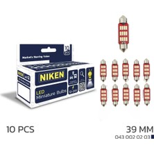 Niken Sofit Led Ampul 39mm -Beyaz Canbus (10 Adet)