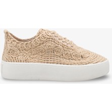 İnna Butikk Laisya Kadın Sneaker Ayakkabı - Ten