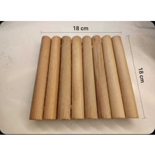 WoodBay Ahşap Nihale 2 Adet 18X18