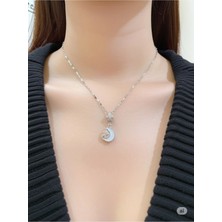 Famemus Accessory Kırmızı Kalp Taşlı Zincirli Kolye – Zirkon ve Renkli Taş Detaylı