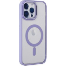 Nuveden Iphone 14 Pro Kılıf Room Magneticsafe Silikon - Lila