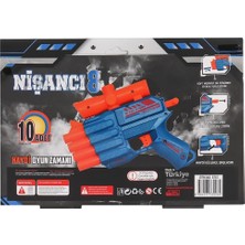 Nuveden Fab 5757 4 Ağızlı Dart Atıcı Silah -Prestij Oyuncak