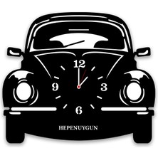 heptex Kişiye Özel Hediyelik Vosvos Duvar Saati