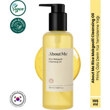Rice Makgeolli Cleansing Oil Pirinç Özlü Nemlendirici Siyah Nokta Karşıtı Yüz Temizleme Yağı 195 ml