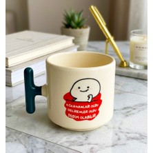 Tanem Kıskananlar Oldu Üzülenler Oldu Dedim Olabilir  Tasarımlı Baskılı T Kupa Bardak