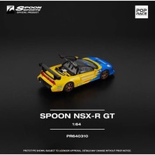 Spoon Honda Nsx-R Gt - 1:64 Ölçek Koleksiyon Modeli (Pop Race)