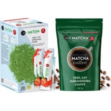 bilge ilaç premium japanese çilek aromalı detox burner form maça çayı & kahve yeşil çay ve karahindiba ıçeren kahve