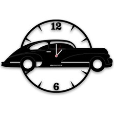 heptex Kişiye Özel Hediyelik Nostalji Araba Duvar Saati