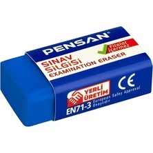 Pensan Mavi Sınav Silgisi 2 Adet Yüksek Kalite ve Güvenilir Kullanım İçin Pratik Seçim