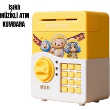 Nuveden SAM51 Müzikli Işıklı Kumbara Sarı