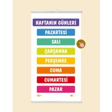 heptex Haftanın Günleri Panosu Çıtalı Branda Baskı