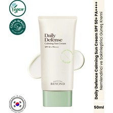 Daily Defense Calming Sun Cream SPF50+ Pa++++ Yatıştırıcı Hassas Ciltler Için Güneş Kremi 50 ml
