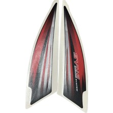 Moto Express Tvs Wego 110 Çamurluk Etiketi Sticker Siyah